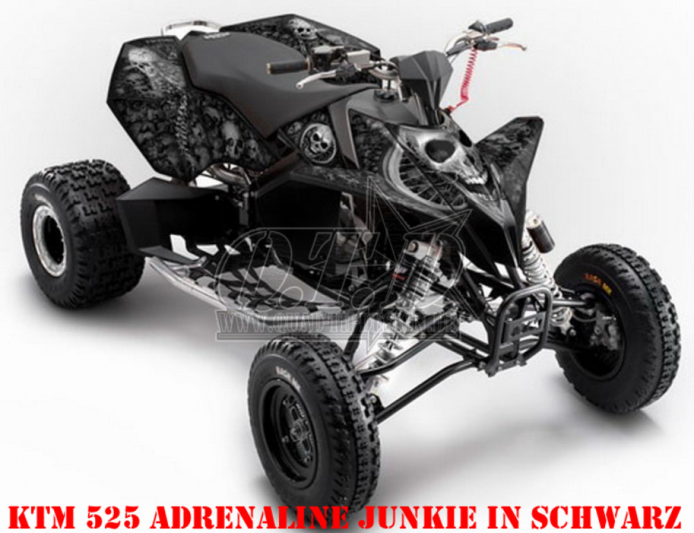 Adrenaline Junkie Black for KTM Quad SX/XC 450/505/525